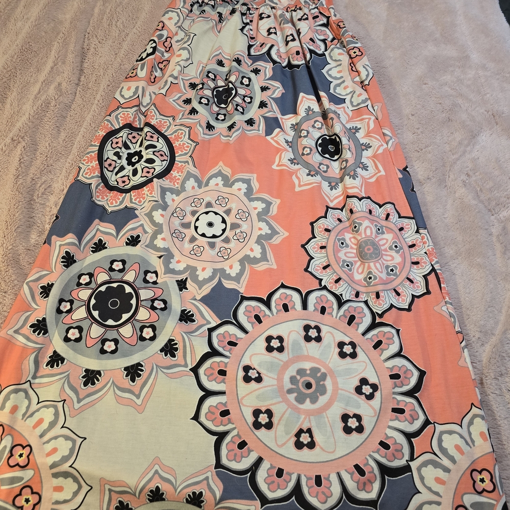 Multicolor Maxi Dress
